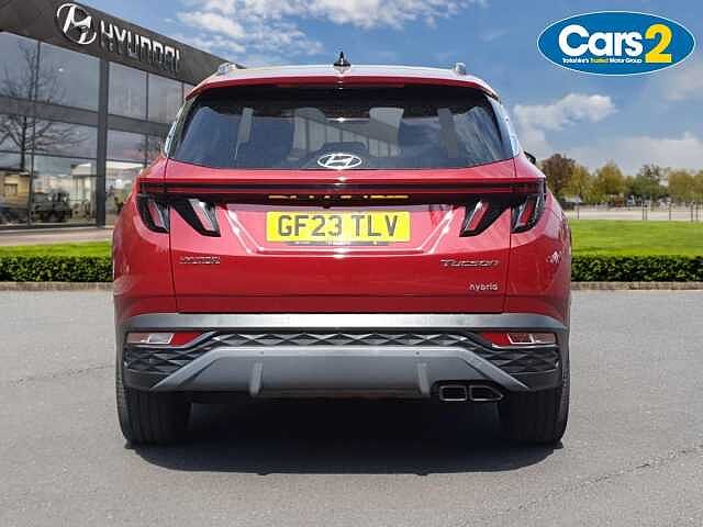 Hyundai TUCSON 1.6 TGDi Hybrid 230 Ultimate 5dr 2WD Auto Red